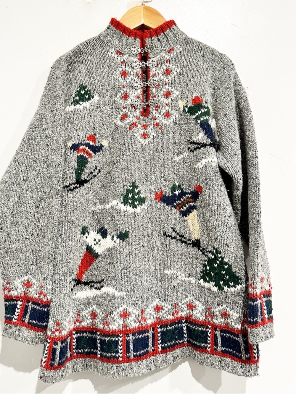 KC Parker Vintage Skier Sweater Size 14/16